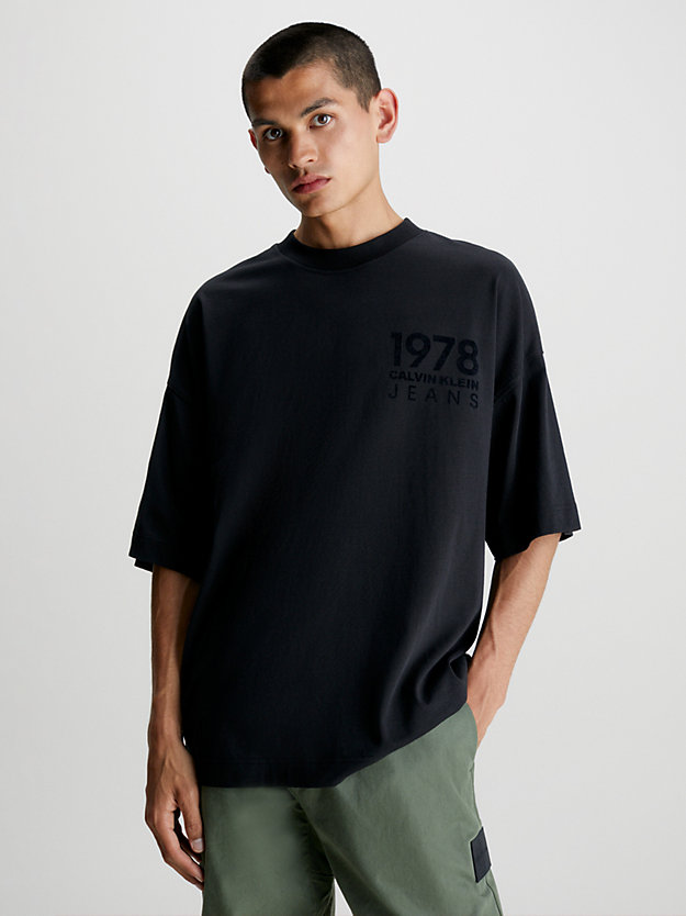 Oversized Varsity Logo T-shirt Calvin Klein® | J30J324024BEH