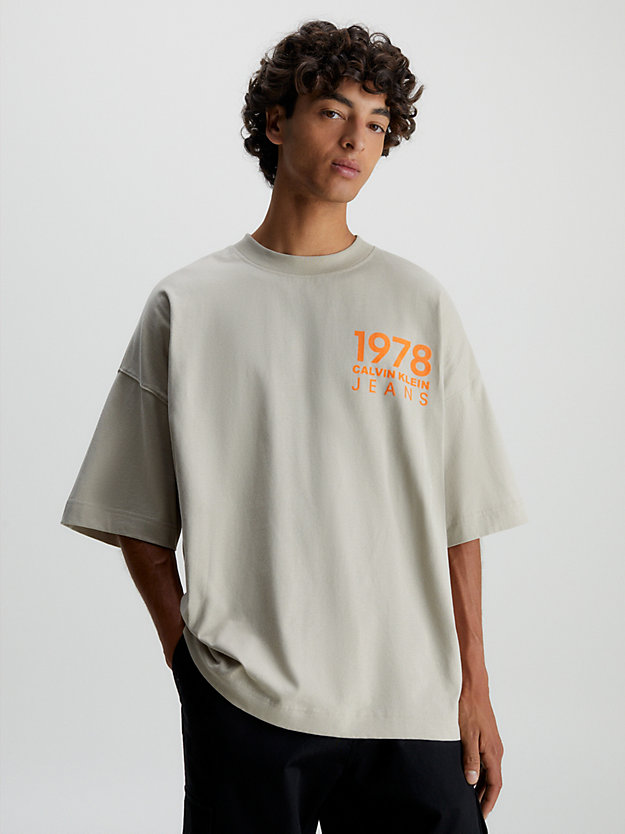 Oversized T-Shirt mit Varsity-Logo Calvin Klein® | J30J324024PED