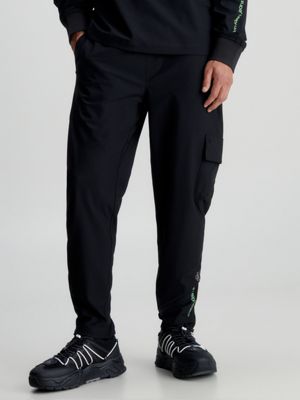 Pantalones de popelín para hombre, pantalones deportivos casuales elásticos  para deporte, pantalones holgados con bolsillos, pantalones para hombre