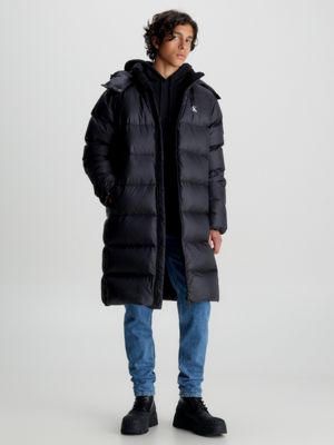 Calvin klein deals overcoat mens