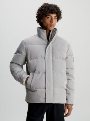 Calvin klein men's 2025 oversized puffer bomber jacket