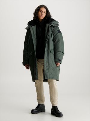 Calvin klein 2025 parka coat