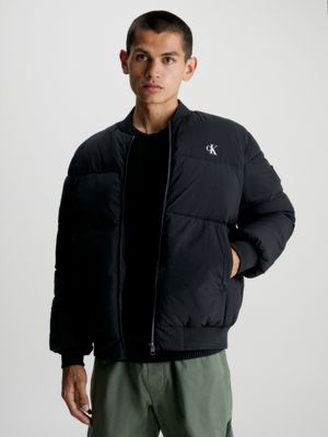 Calvin klein store padded bomber jacket