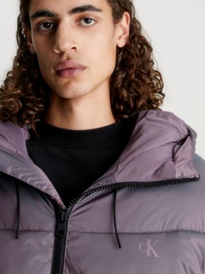 Calvin klein men's ripstop hooded cheap windbreaker