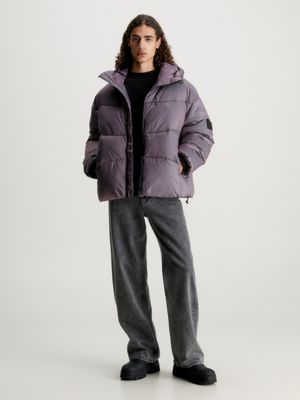 Calvin klein men's oversized puffer coat sale