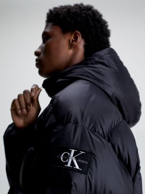 Calvin klein men's oversized puffer bomber jacket new arrivals