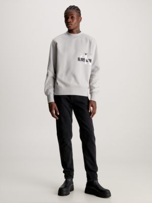 Cotton Blend Fleece Sweatshirt Calvin Klein® | J30J324092PEE