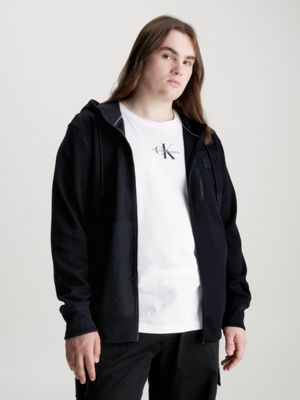 Calvin klein jeans zip up clearance hoodie