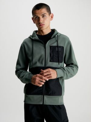 Calvin Klein Blocking Zip-Through Fleece