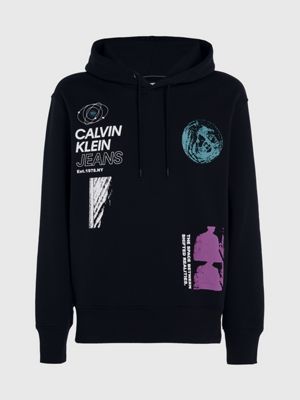 Calvin klein deals multi logo sweatshirt