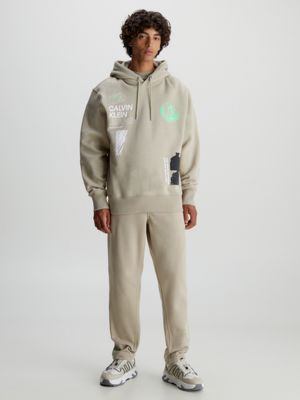 Calvin klein 2025 multi logo hoodie