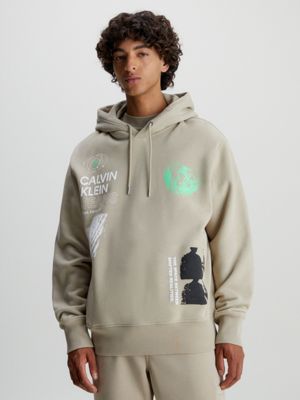 Calvin klein 2025 multi logo hoodie