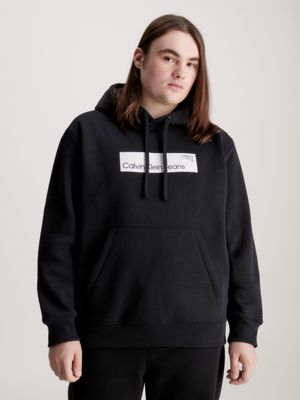 Cotton Blend Fleece Hoodie Calvin Klein®