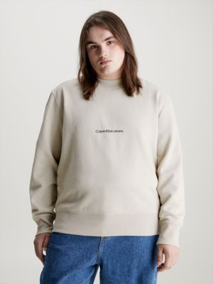 Calvin Klein Jeans Blue Cotton Sweatshirt
