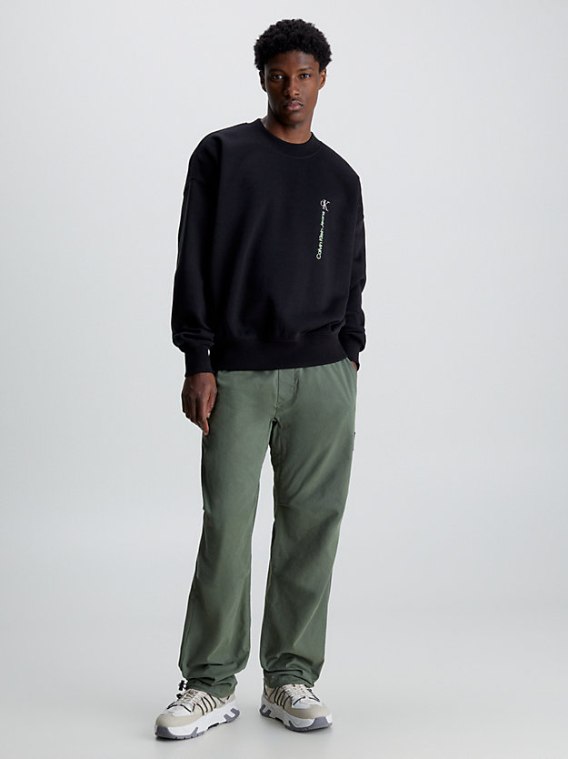 Oversized Cotton Sweatshirt Calvin Klein® | J30J324119BEH