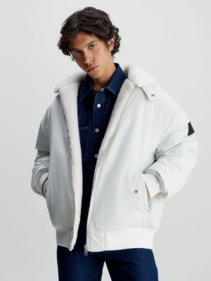 Calvin Klein Jeans LINED MONOGRAM REVERSIBLE - Winter jacket