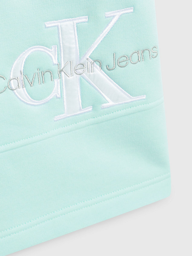 green lässige cargo-joggingshorts für herren - calvin klein jeans