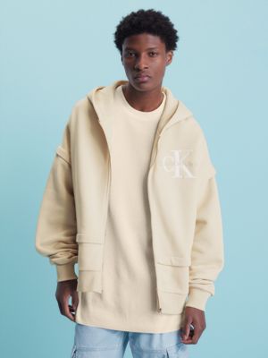 Oversized Zip Up Hoodie Calvin Klein®