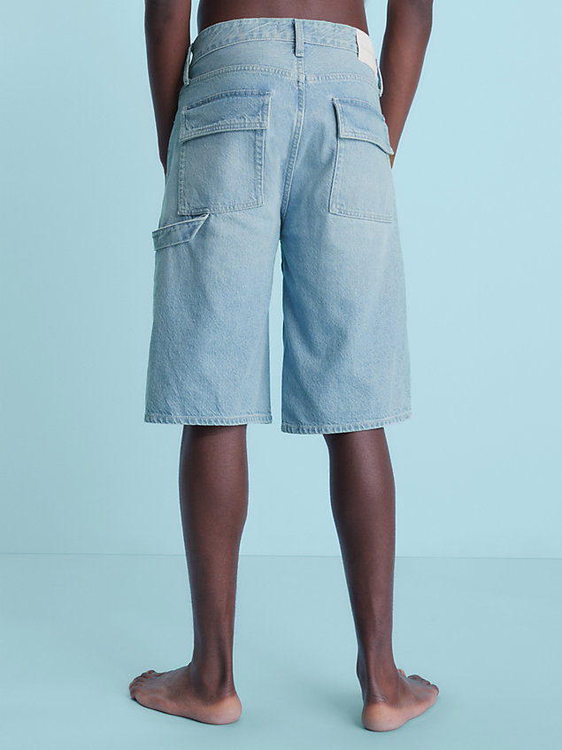 denim 90's loose denim-shorts für herren - calvin klein jeans