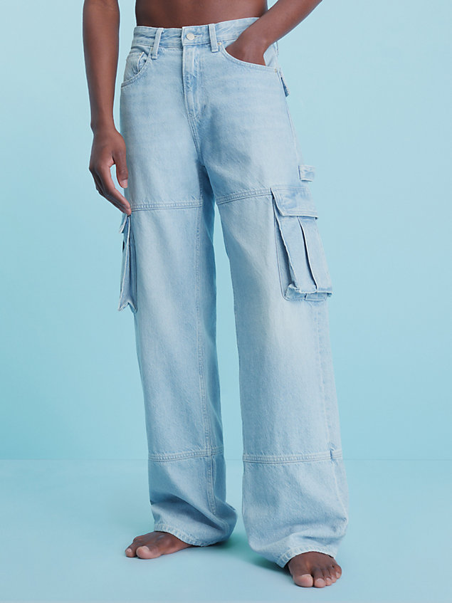 denim 90's loose utility jeans for men calvin klein jeans