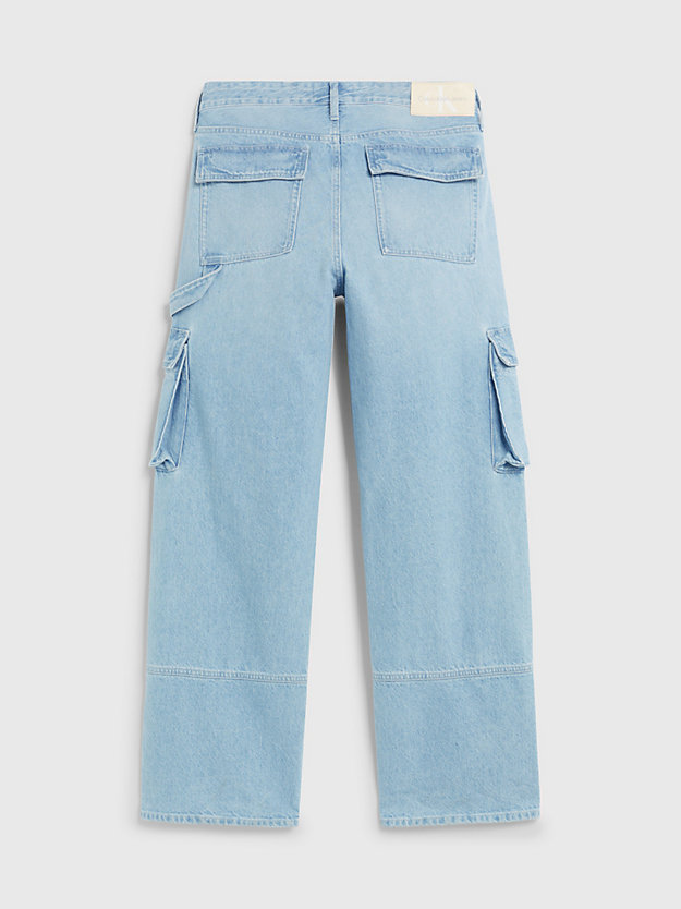 denim light 90's loose utility jeans for men calvin klein jeans