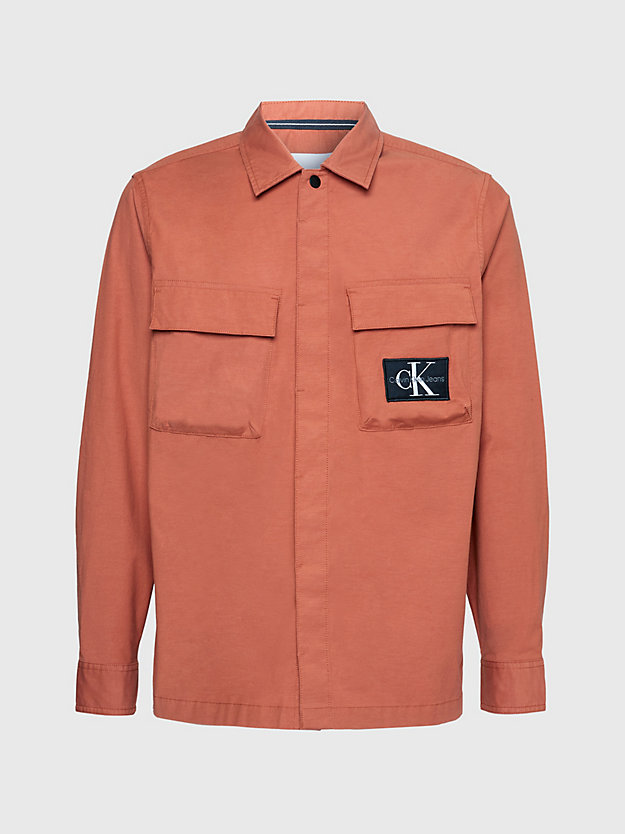 AUBURN Relaxed Utility Shirt Jacket for men CALVIN KLEIN JEANS