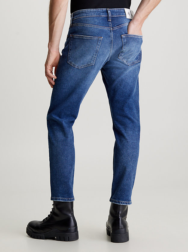 denim medium jeansy dad dla mężczyźni - calvin klein jeans