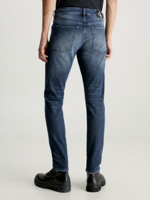 Mens slim 2025 fit tapered jeans