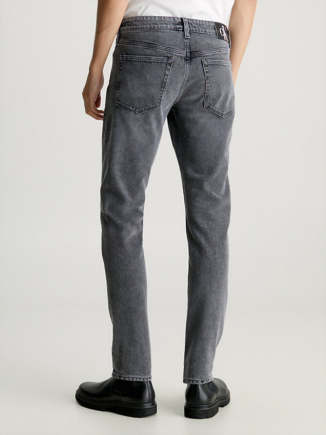 denim slim tapered jeans voor heren - calvin klein jeans