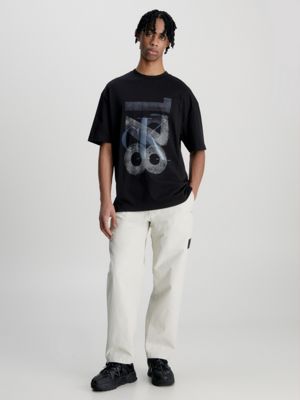 Oversized Varsity Logo T-shirt Calvin Klein® | J30J324207BEH