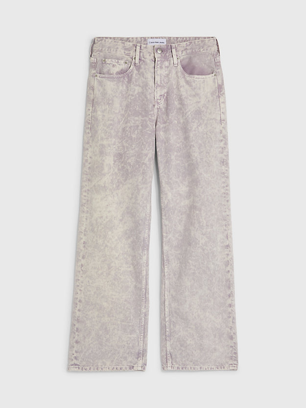 90's loose jeans riciclati purple moon da uomo calvin klein jeans