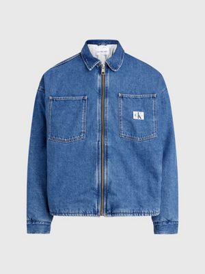 Veste Zippée Col Montant Homme Bleu Marine | MonColRoulé
