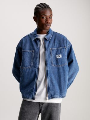 Monogram Padded Denim Jacket - Men - Ready-to-Wear