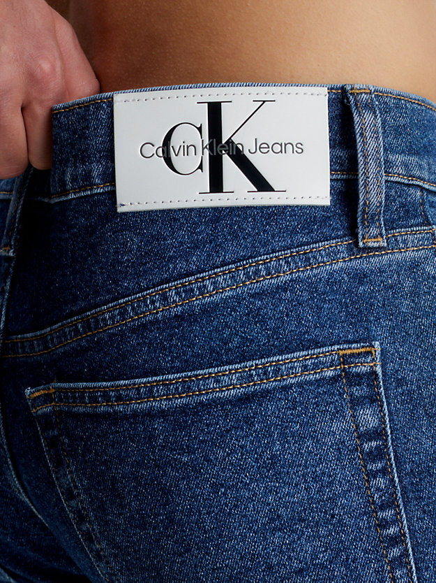 slim tapered jeans denim medium da uomo calvin klein jeans