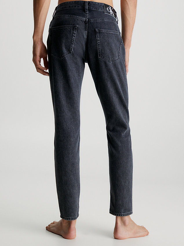 black jeansy dad dla mężczyźni - calvin klein jeans