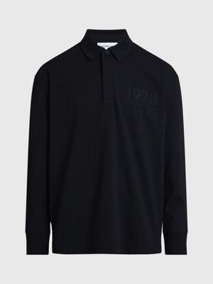 Oversized Langarm-Poloshirt Calvin Klein® | J30J324336BEH