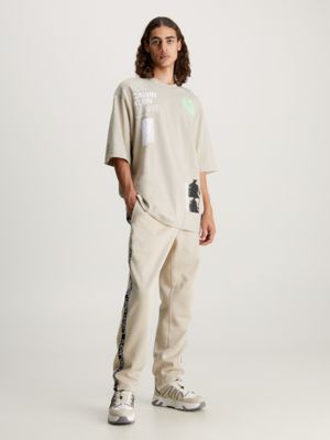 Calvin klein logo online tape joggers