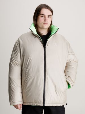 Calvin klein shop reversible puffer jacket