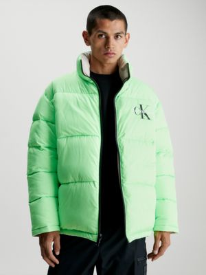 calvin klein jacket green