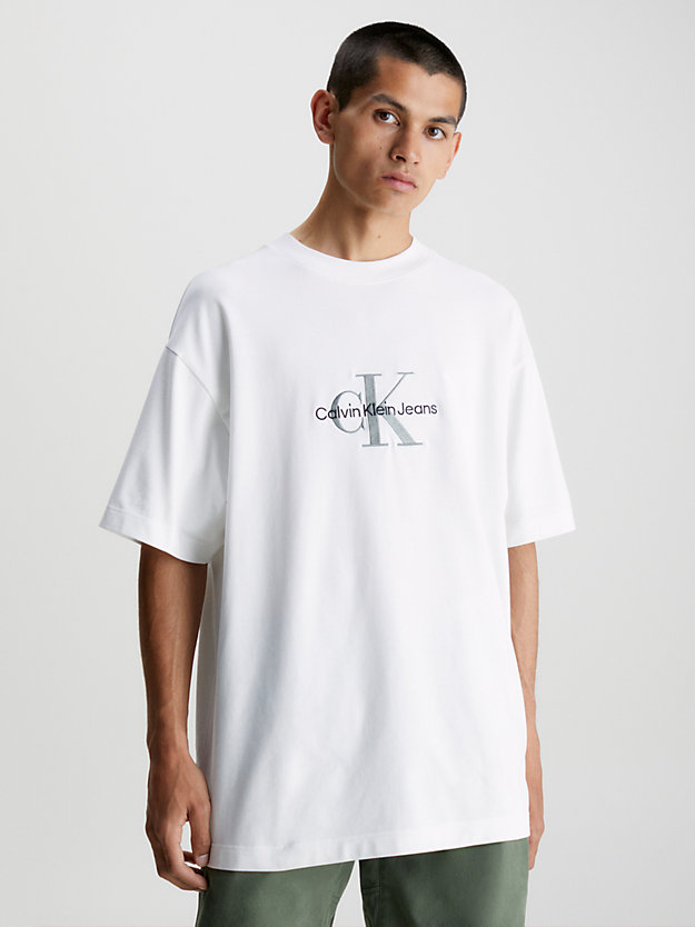 Cotton Monogram T-shirt Calvin Klein® | J30J324452YAF