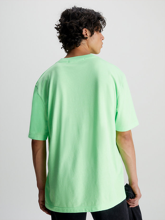 Oversized Cotton Blend T-shirt Calvin Klein® | J30J324540M0Q