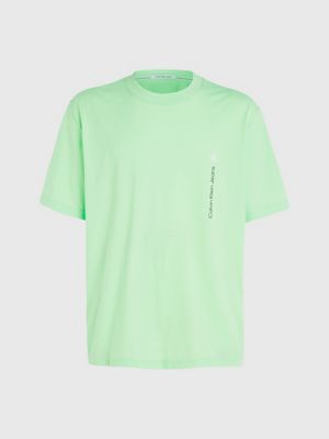 | Baumwoll-Mix Calvin Klein® J30J324540M0Q T-Shirt aus Oversized
