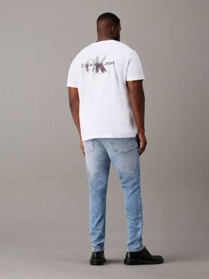 Calvin Klein Jeans jeans uomo gamba dritta lavaggio blu main image 1