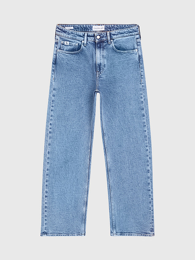denim 90's loose fit jeans voor heren - calvin klein jeans