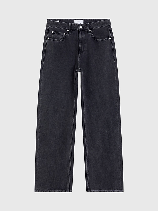 denim black 90's loose jeans for men calvin klein jeans