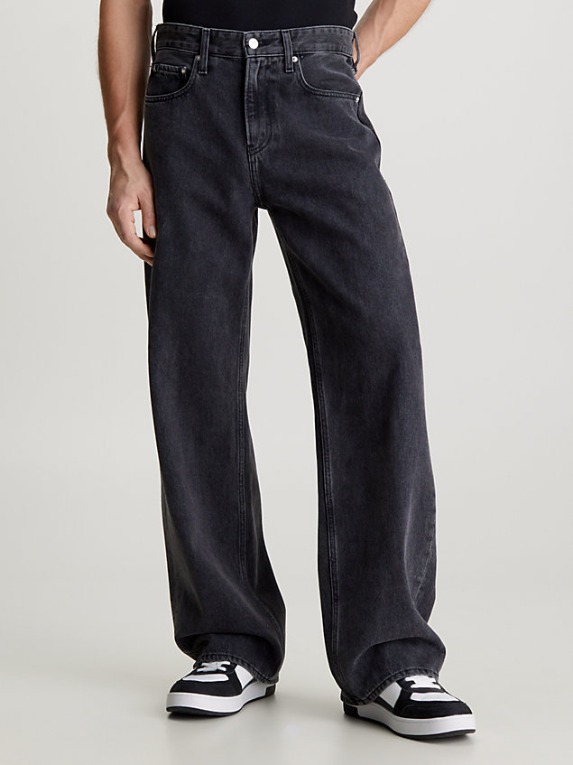 denim 90's loose fit jeans voor heren - calvin klein jeans