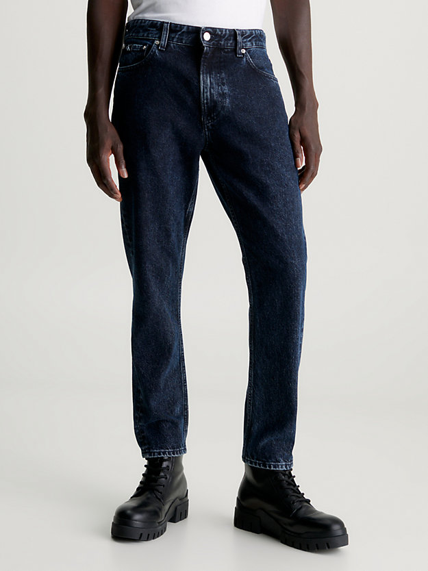 denim dark jeansy dad dla mężczyźni - calvin klein jeans