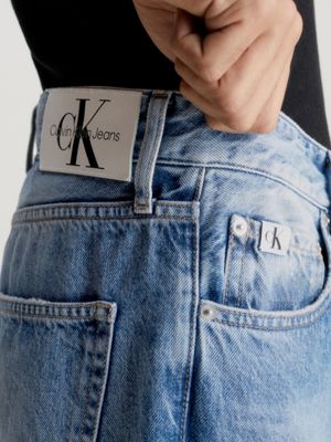 denim light authentic dad jeans for men calvin klein jeans