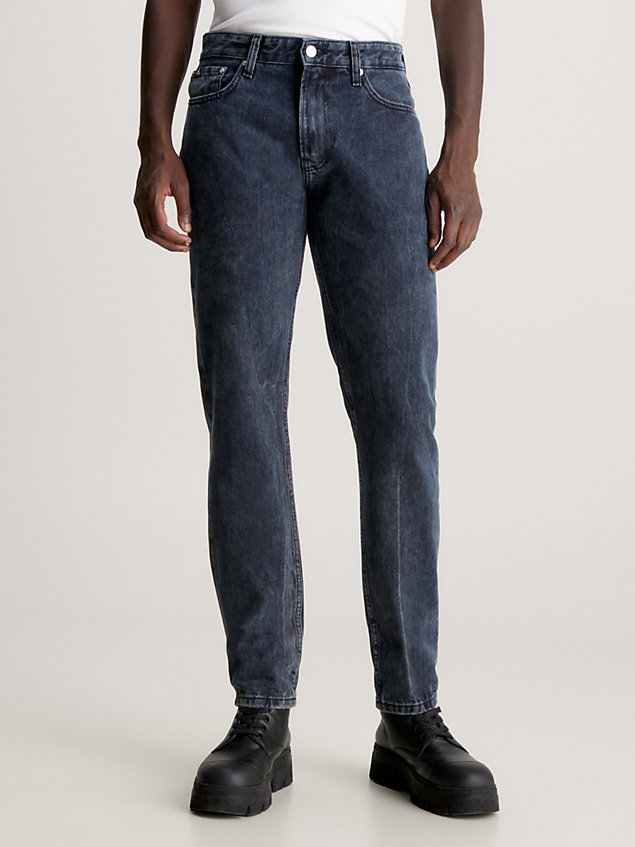 denim authentieke straight jeans voor heren - calvin klein jeans