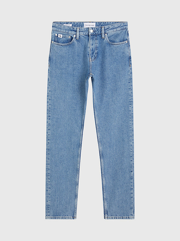 denim light authentic straight jeans for men calvin klein jeans
